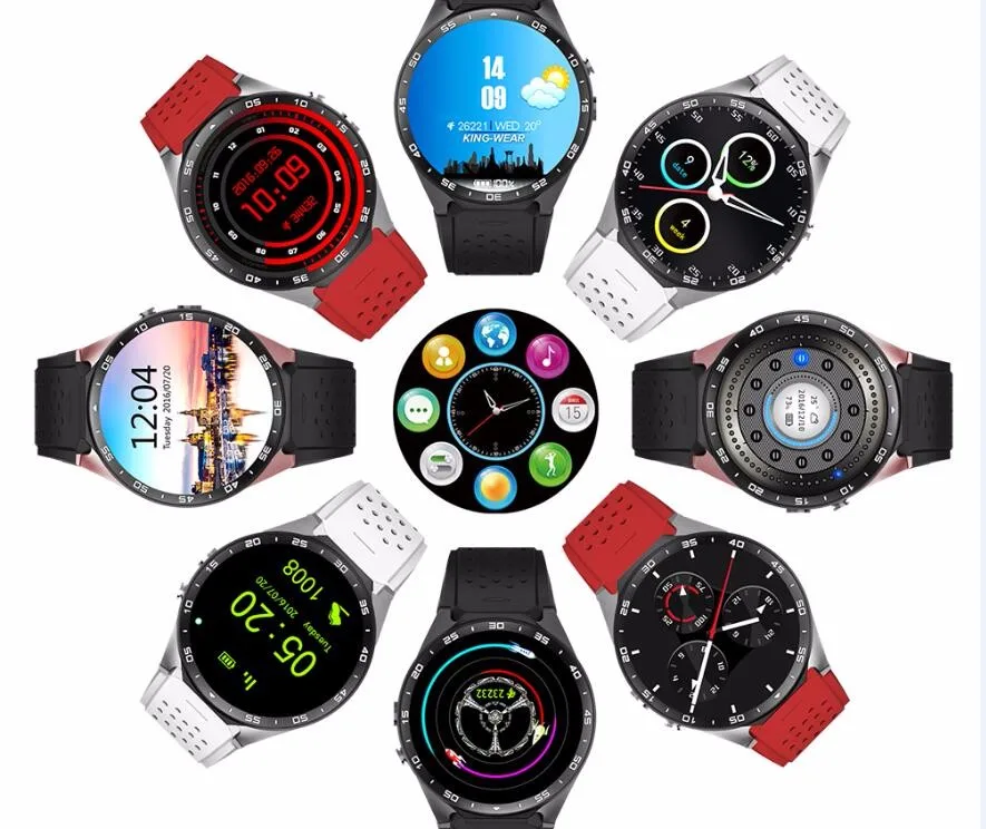 

China New Model 3G Smart Watch Phone Android Waterproof IP67 Watch Mobile Sim Card GPS WIFI