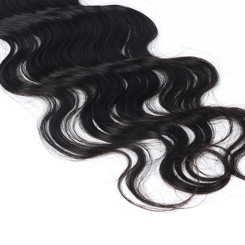 

Best Virgin Hair Vendors body Wave Closure Bundle Deals With Frontal, Accept customer color chart