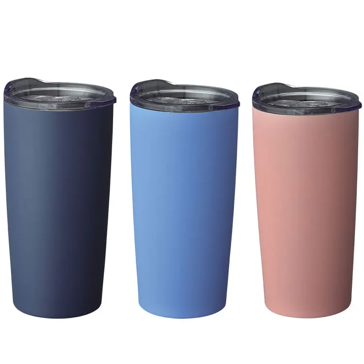 

Large capacity 20OZ insulated stainless steel tumbler double wall with slide lid, Customized