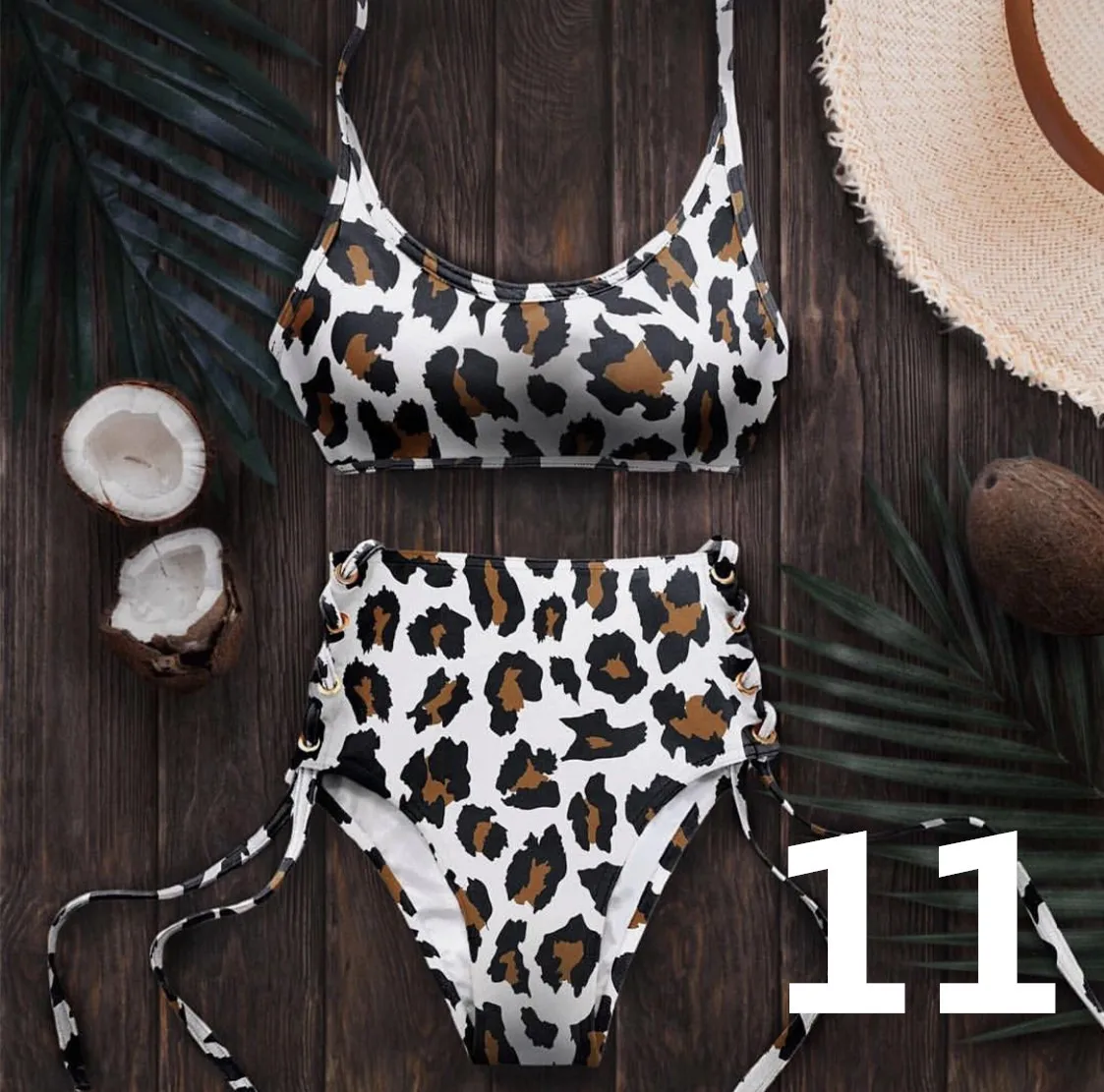 

11 colors plus cami floral print halter string monki bikini bra & brief sets 2 pcs swimsuit girl's swim bathing suits