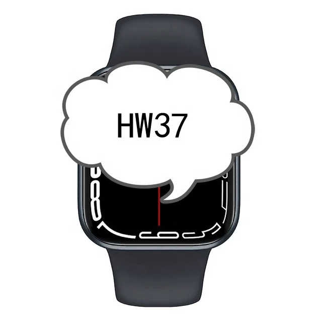 

2022 Best Hw37 Smart Watch Men Iwo Watches Series 7 Voice Assistant Bt Call Location Sharing Women Smartwatch for apple