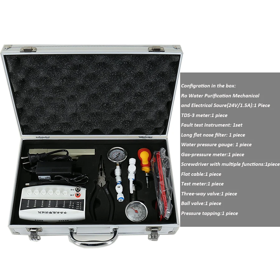 Pool And Drinking Water Analysis Kit Water Test Meter And Reagents
