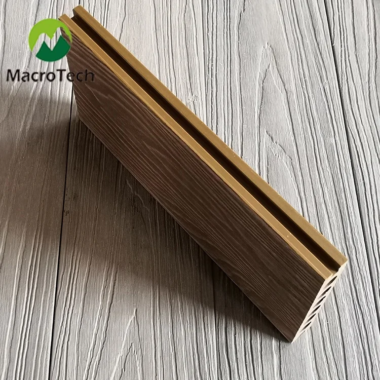 Outdoor WPC floors decking wood plastic composite decking flooring