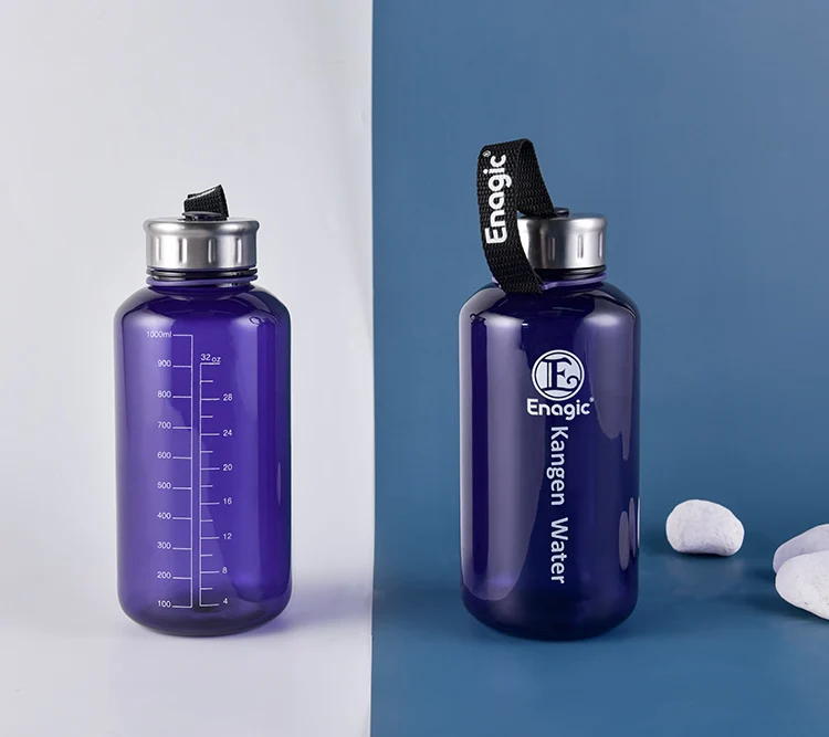 Hot Sale Custom Retail Reusable Bpa Free 1 Liter Alkanline Kangen Empty