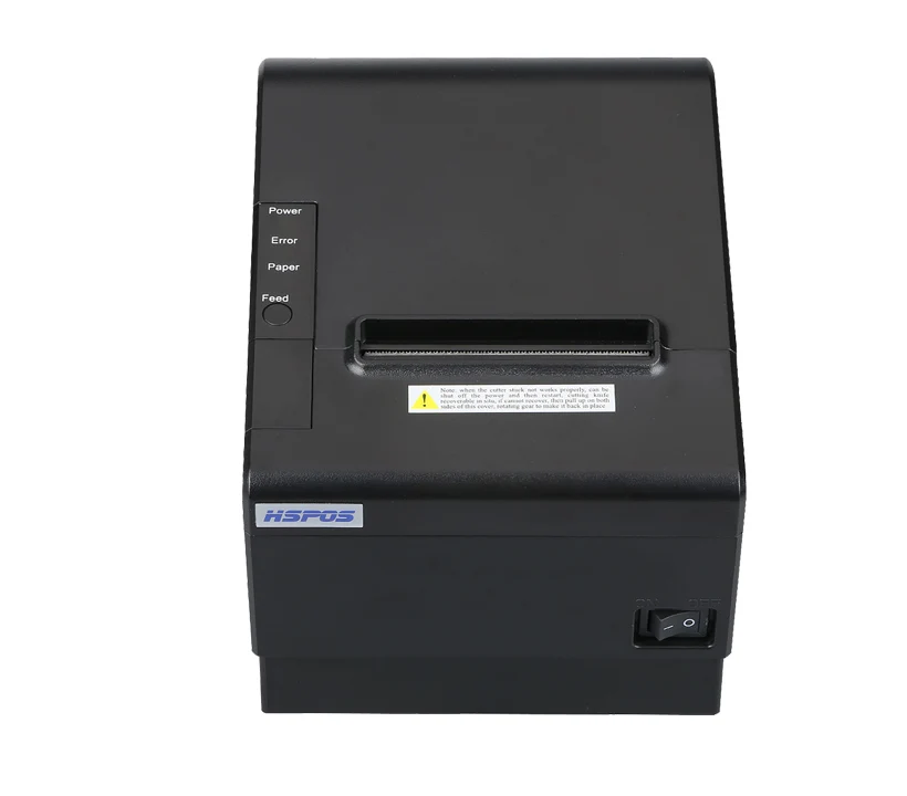 

HS-J80USL usb Serial Lan port 80mm thermal printer with cutter thermal Receipt Printer With cash drawer interface, Black color