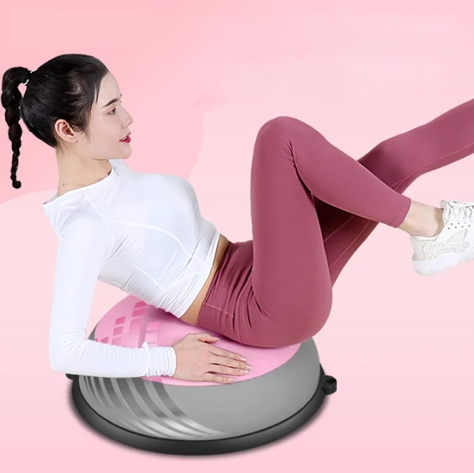 

Yoga Balance Fitness Balance Half Yoga Ball Pilates Ball Hemisphere With Yoga Equipment