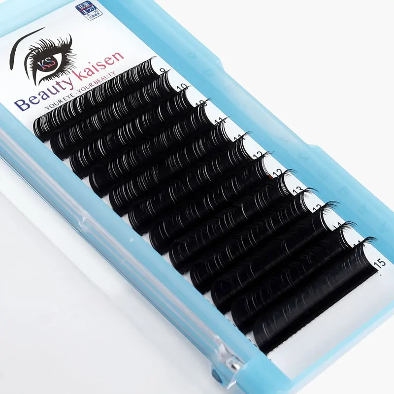 

Factory Direct Sale Lashes Extension Hybrid Synthetic Mink Eyelash Extensions C Curl, All color