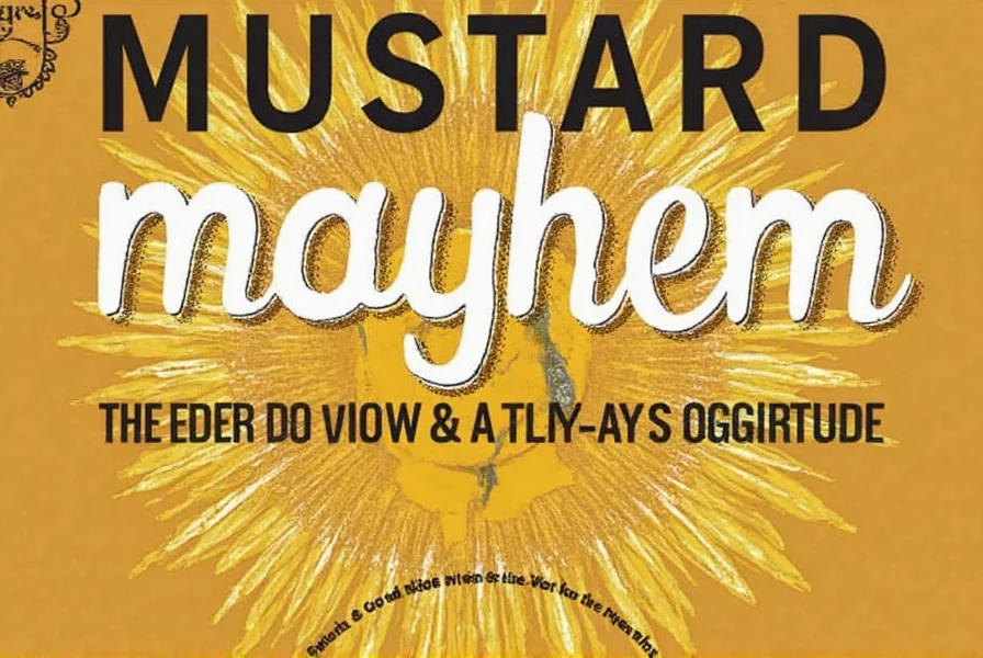 Yellow mustard