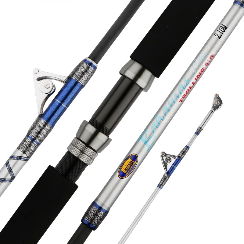 1.98m 2.1m offshore blue-water big sport game spin fishing rods trolling rod