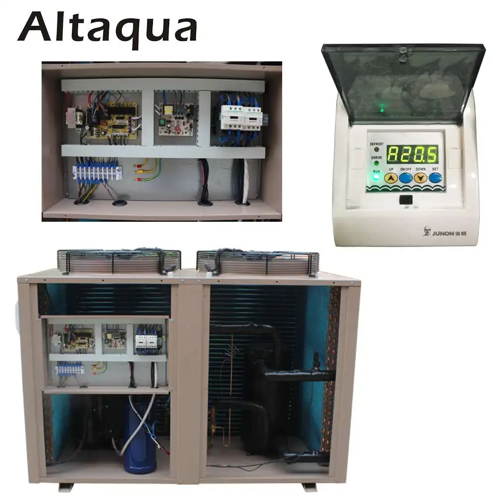 
No Moq marine fish farm aquaculture sea water chiller 