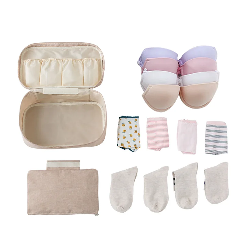 

Twinkle Factory New Bra and panty Underwear Travel Storage Bag Travel with Waterproof and Anti-exposure