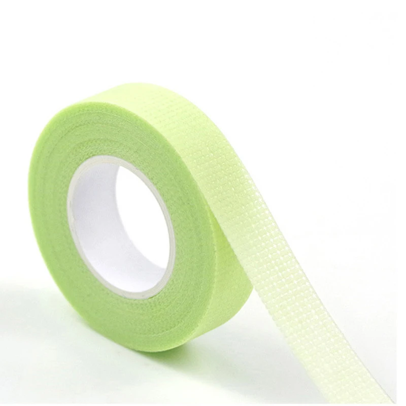 High Quality Pink Green Eyelash Tape 12.5 Mm X 9m Extension Eye Tape