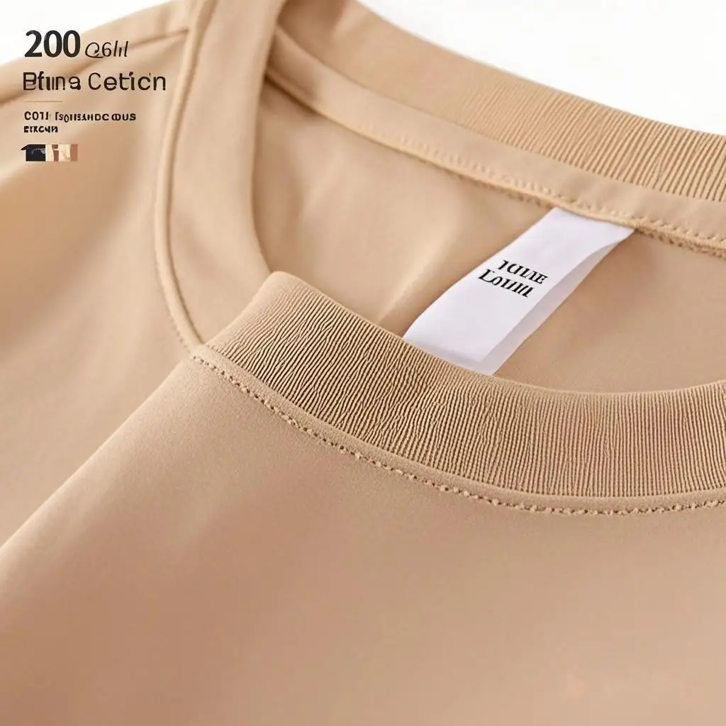 Sorona Cotton Plain Dyed T Shirt