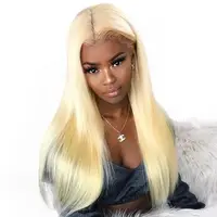 

Single donor 10A grade Silk Straight raw 613 hair Vrigin human hair bundles with closure frontal