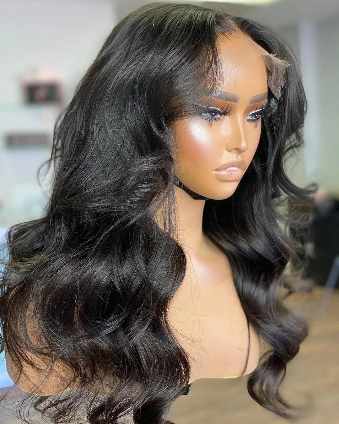 

Top quality and cheap cuticle aligned hair wig 5*5 hd lace closure wigs 100% human hair hd lace front wig for sell