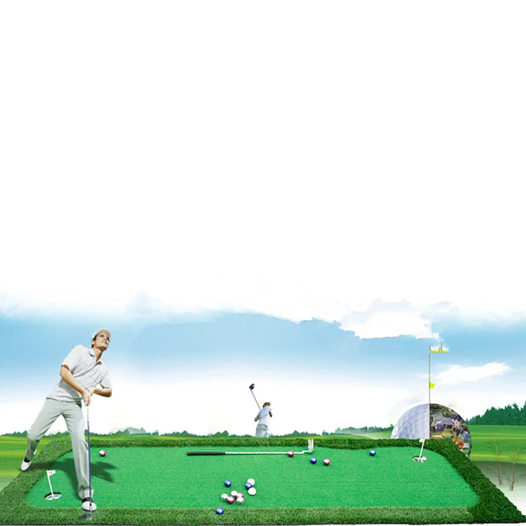

Mini stable golf put green flag practice blankets putting green mat