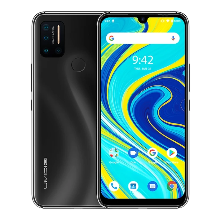 

Factory hot sell UMIDIGI A7 Pro 4GB+128GB Smartphone 6.3 inch Android 10 Mediatek Helio P23 Octa Core