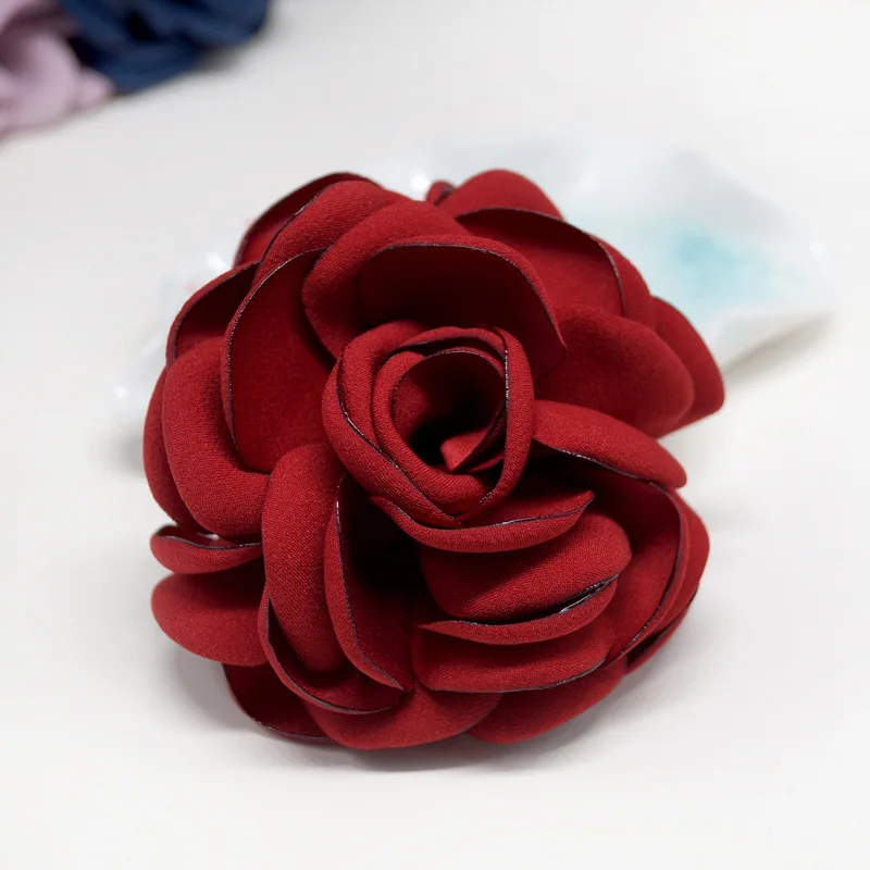 

Art Women High-end Breast Brooch For Suits Lapel Pin Jackets Cardigan Accessories Jewelry Fabric Flowers Brooches Cloth