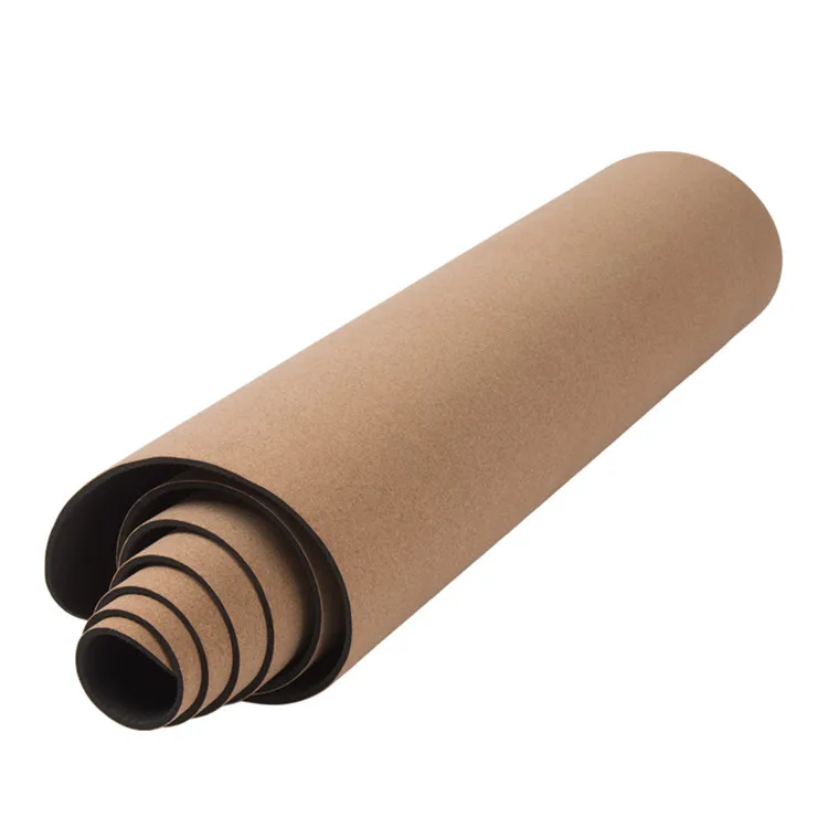 

Dual Layer China Supplier Natural Cork TPE Yoga Mat, Cork color