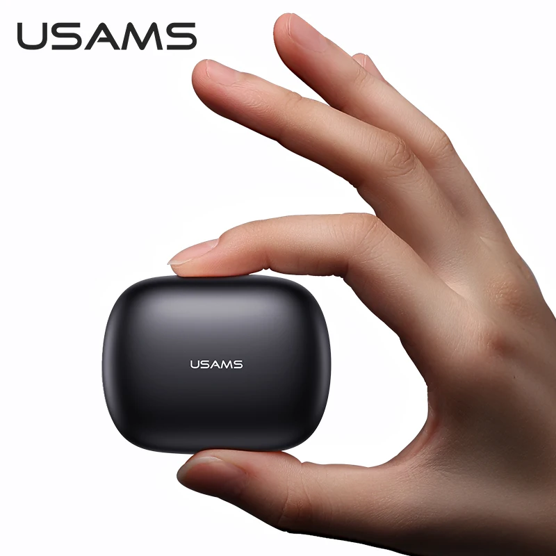 

USAMS SM001 2021 Hot Promotion Touch Control Waterproof Wireless Portable TWS Earbuds Earphone