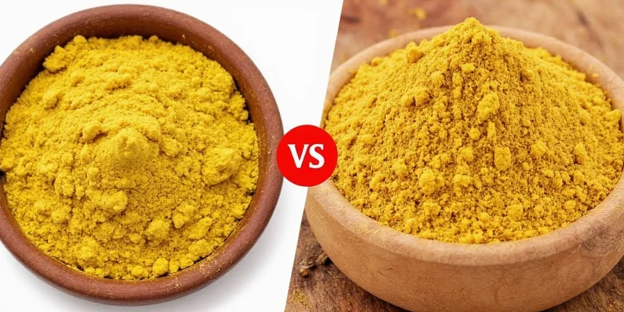 Confused person looking at mustard varieties