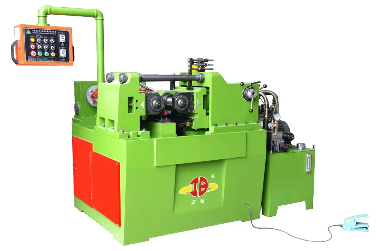 
Hongbo HB-50 Automatic two-shaft hydraulic rebar Thread Rolling Machine price In China diameter 6-50mm 