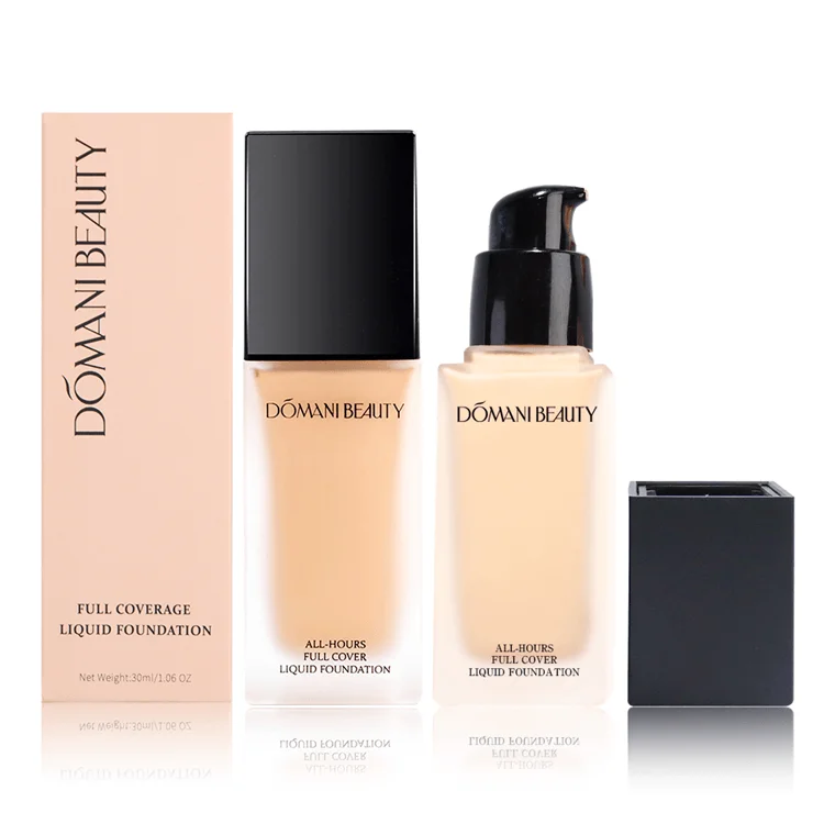 

Domani Beauty Wholesale Full Coverage Oil Free Face Cream Matte Long Lasting Makeup Concealer Liquid Foundation