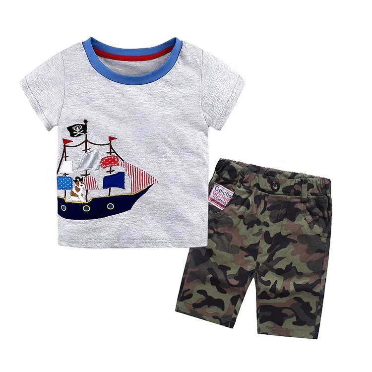 

Boys Outfits Clothing Sets Childrens Summer Clothes, As picture