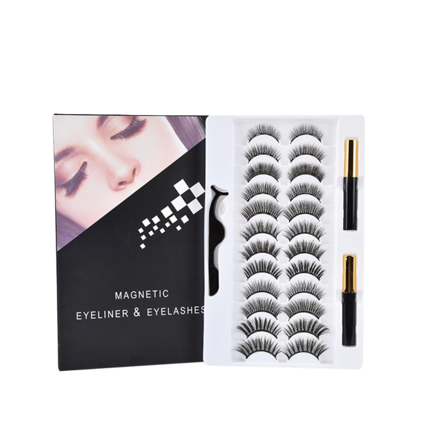 

Hot selling good quality wholesale extension private label real mink eyelashes