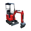 Micro crawler Mini Excavator Towable backhoe 1.0 Ton