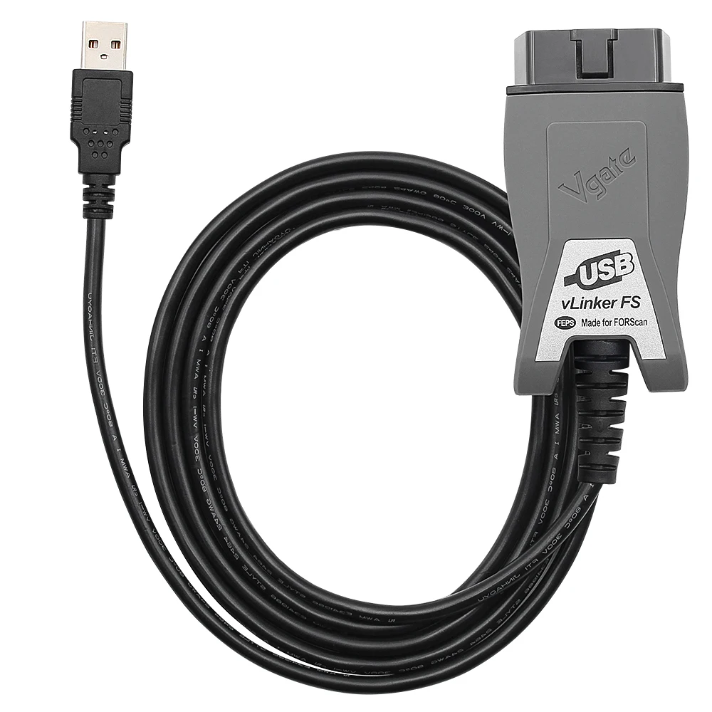 

Vgate vLinker FS USB Support FORScan OBD2 Scanner HS CAN MS CAN Converted Car Diagnostic Tool