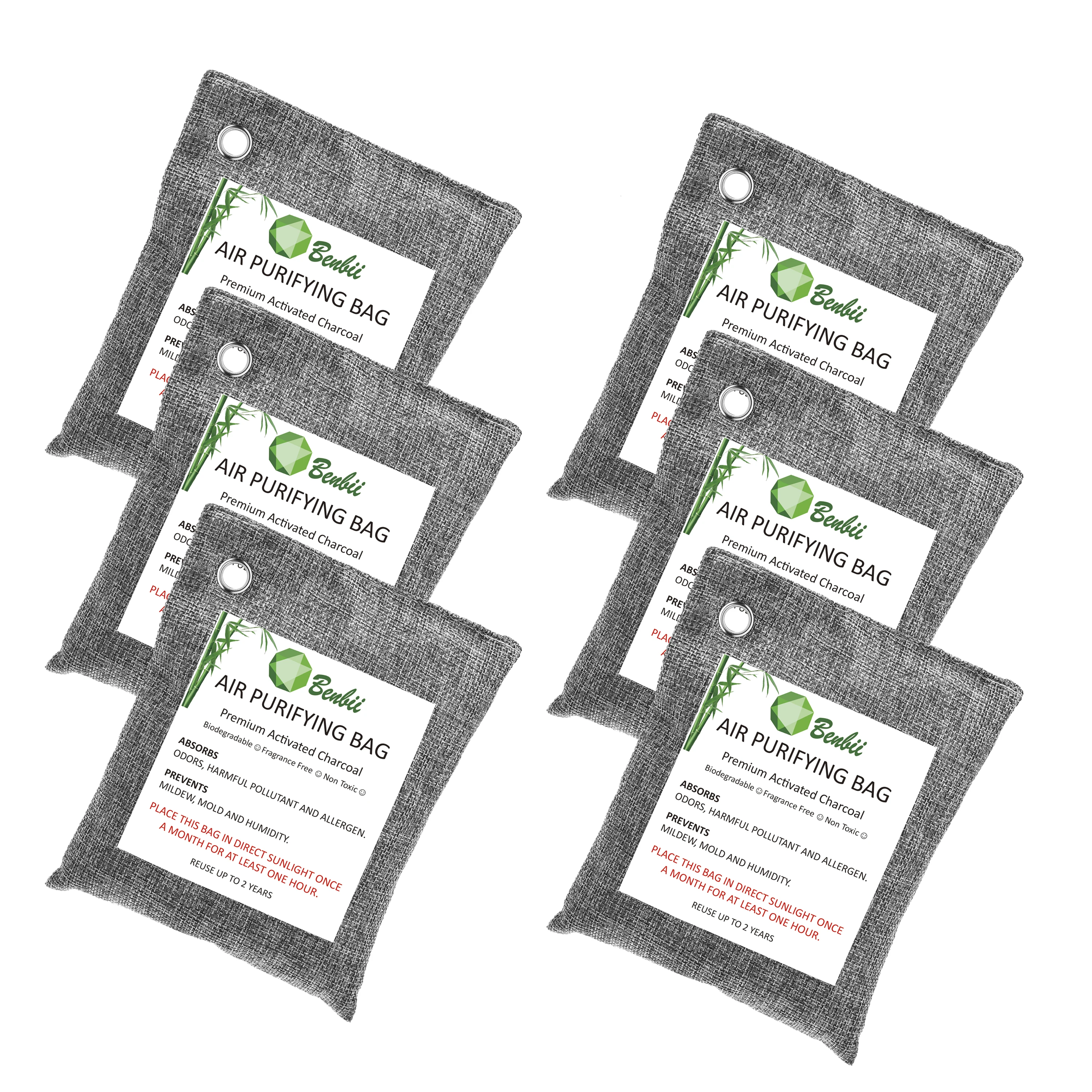 
Bamboo Charcoal Air Purifying Deodorizer Bags Air Freshener car and home 