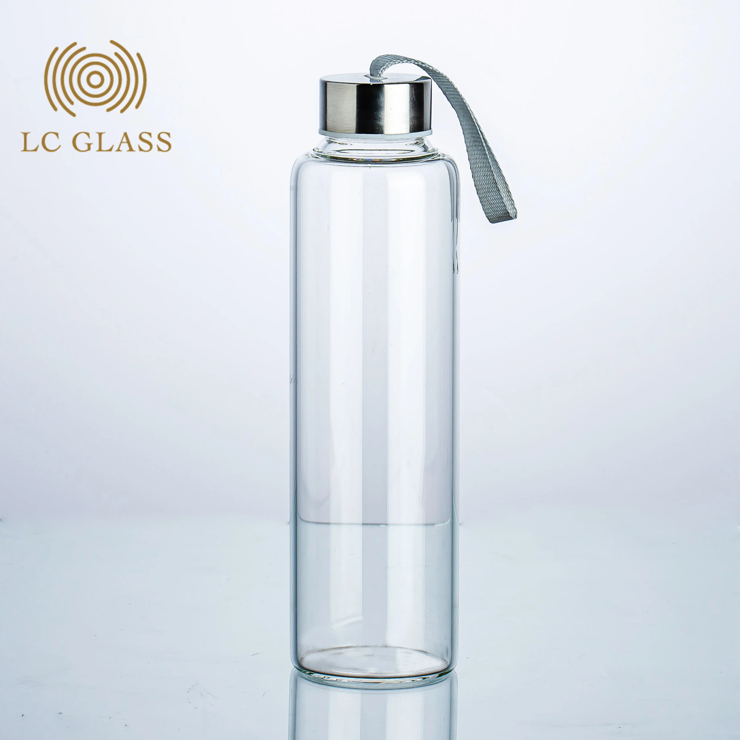 Cheap 500ml Travel Custom Clear Glass Water Bottle Buy Glass Water Bottle,Water Bottle With