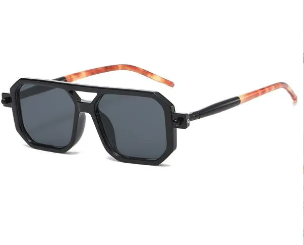 

Newest 2023 Luxury Men Women Designer Sunglasses Gafas De Sol Fashion Trendy Double Beam Square Sunglasses