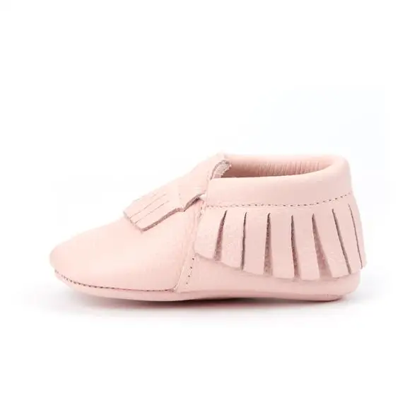 

2020 wholesale Toddler shoes genuine Leather Baby Moccasins, Optional or customized