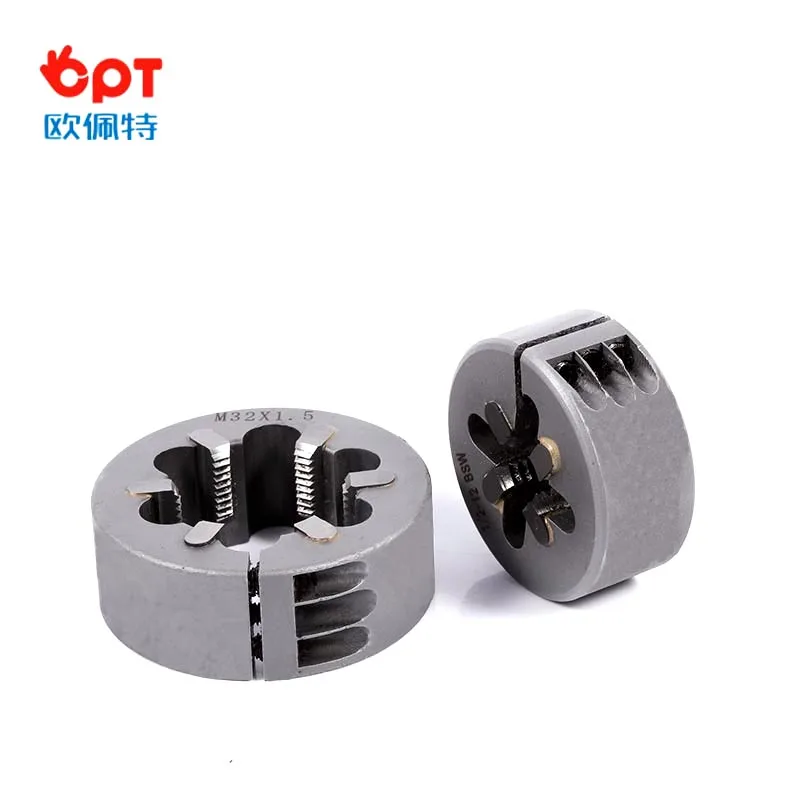 Shock-Resistant Tungsten Carbide Round Thread Die Nut with BSW Thread for Precision Thread Cutting