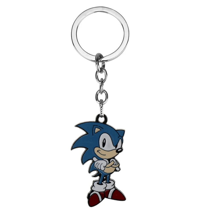 Alloy Boys Gaming Metal Enamel Pendant Necklace Game Sonic The Hedgehog ...