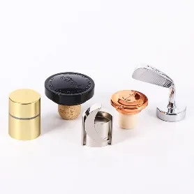 Metal perfume cap