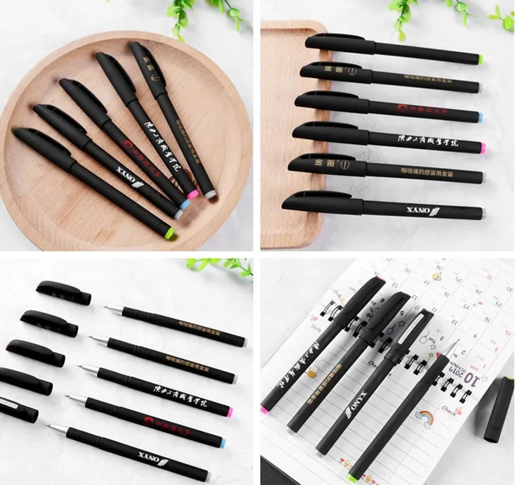 
Custom Logo Stock Gift Advertising Promotional Ink Gel Pen 