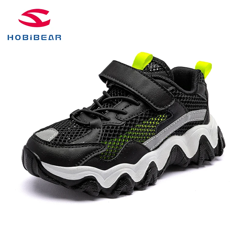 

Hobibear New Style Children's Platform Casual Shoes Kids Shoes for Boys Sneakers Outdoor School Sneakers, Black;white;pink