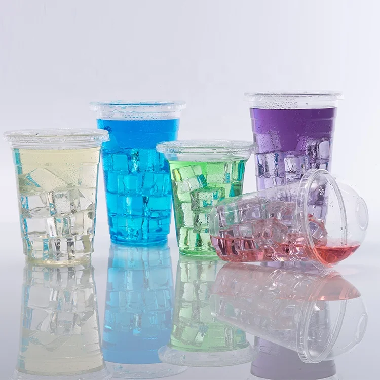 
Hot sell disposable 12oz 16oz 20oz 100% compostable PLA cup 