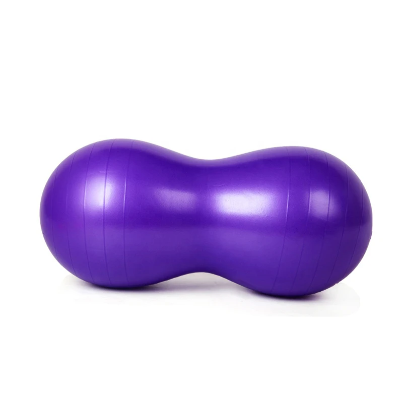 

Adult healthy fitness inflatable eco-friendly anti-burst pvc peanut massage ball, Blue,purple,green,pink or custom