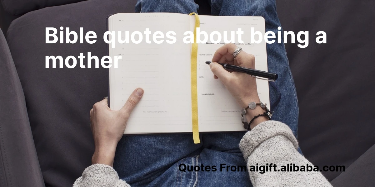 bible quotes about being a mother