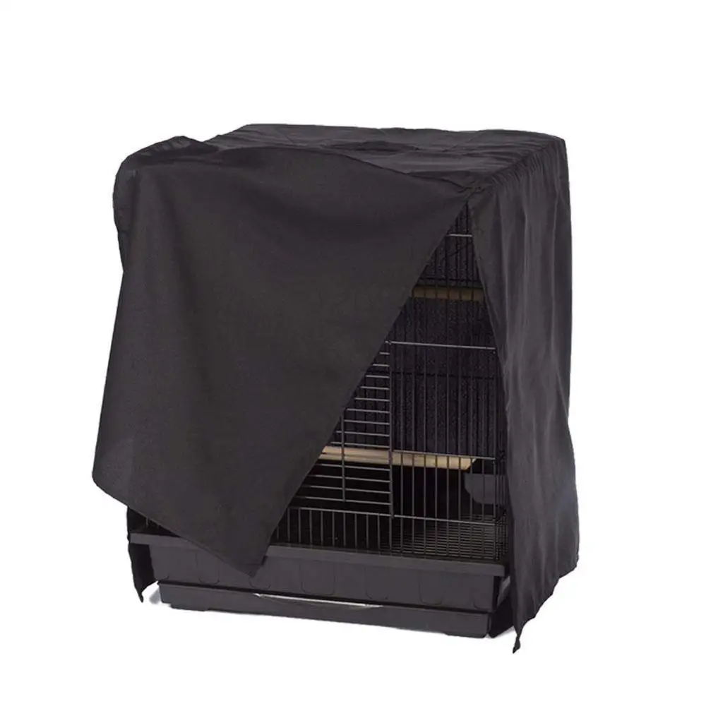 

Hot Sales Pets Product Universial Birdcage Cover Blackout & Breathable Material, Critter Accessories Bird Cage Cover, Black