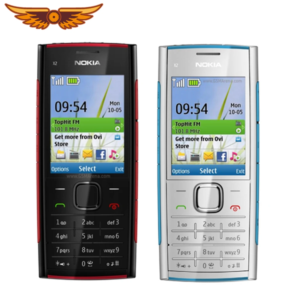 

Original for Nokia X2-00 FM JAVA 5MP Unlocked Mobile Phone Hot selling in Poland