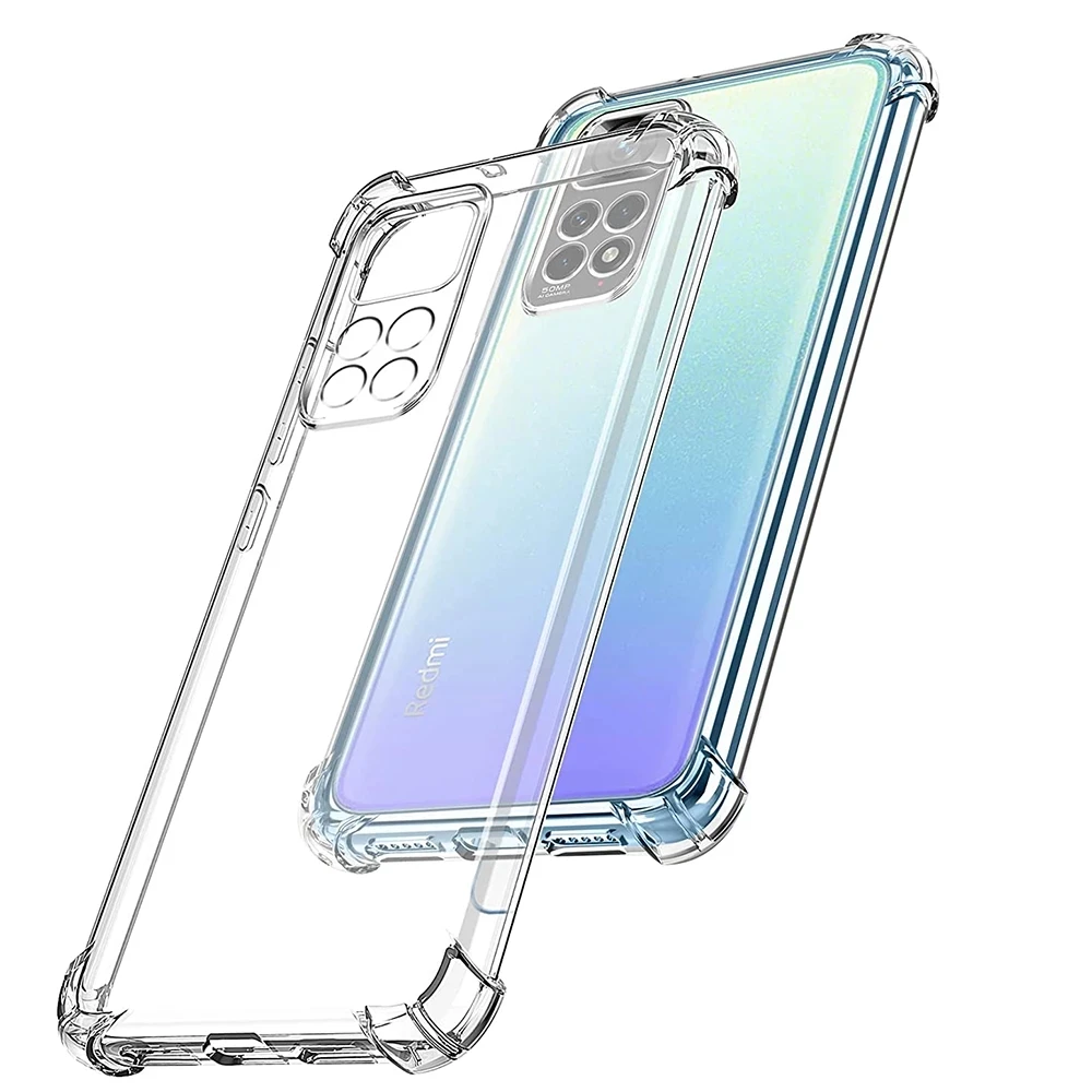 Apply to Clear Shockproof Phone Case for Redmi A1+ A1 Plus Back Covers on  Transparent Cases