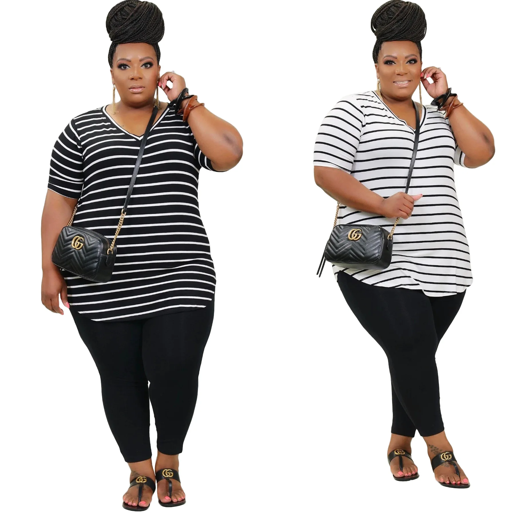 

564 5XL Plus Size Casual Clothes Women Workout 2 Pieces Set Plus Size Women Clothing, Picture color