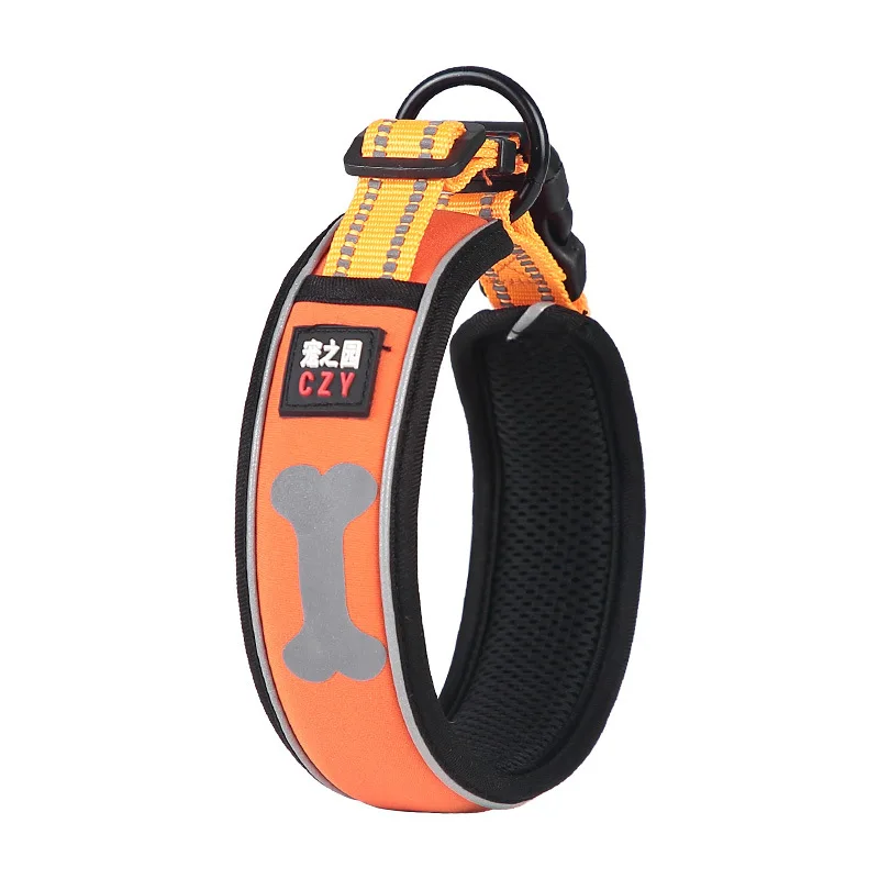 

Lorenzo Oem Hundegeschirr Accesorios Para Perros  Orange  Luxury Tactical In Bulk Leash Set And Reflective Dog Collar