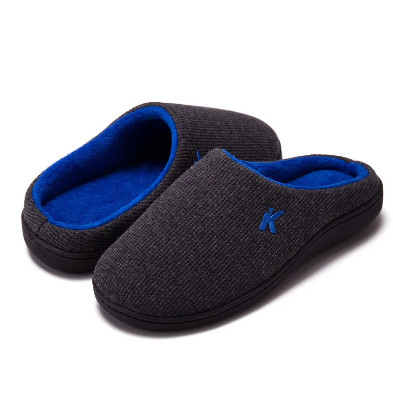 

Amazon Hot Selling Good Quality mens original soft memory foam warm slippers for men men's slippers, As picture