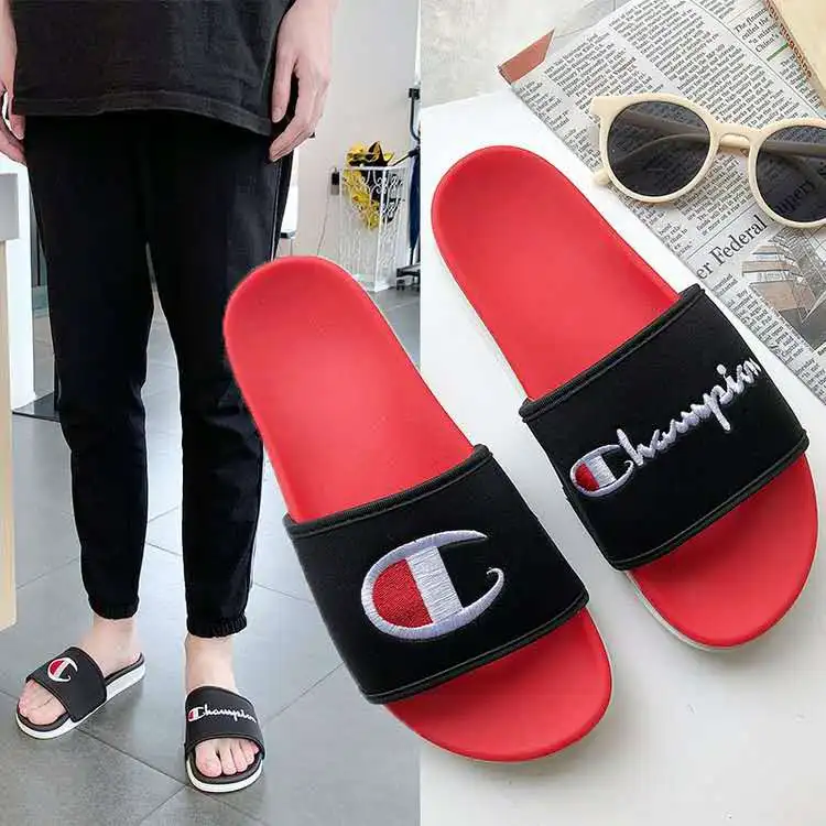 

2021 summer new fashion women's pvc beach cp slippers personalized unisex slide home house soft slipper, As below